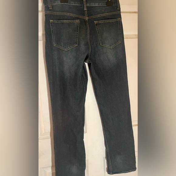 Roebuck And Co. Heritage Supply Company NWOT Athletic Dark 32X32 Stressed Jeans - Picture 8 of 10